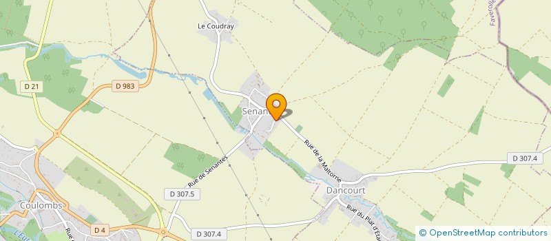 localisation de l'entreprise SOURCE PRODUCTIONS à SENANTES