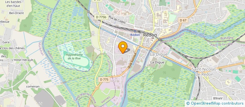 localisation de l'entreprise SOURCE RENOV'  REDON