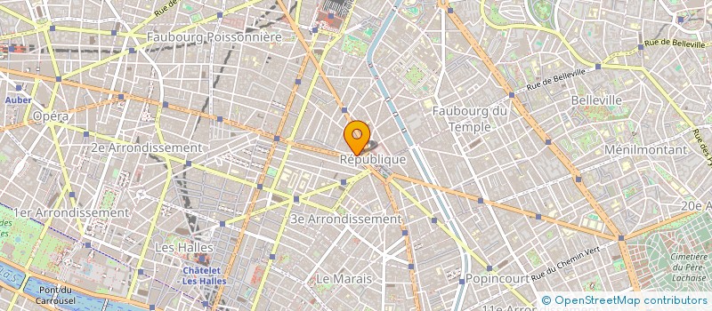 localisation de l'entreprise SOURCE SARL  PARIS
