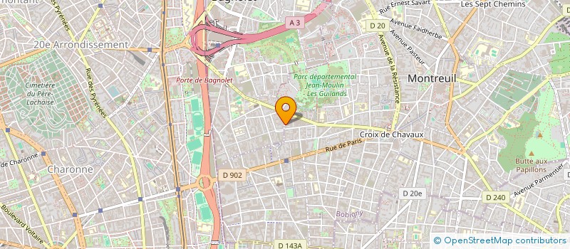 localisation de l'entreprise SOURCE VENTURES X STANDOUT  MONTREUIL