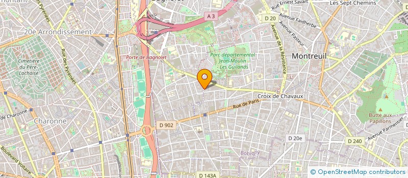 localisation de l'entreprise SOURCE VENTURES X UNSOLVED  MONTREUIL