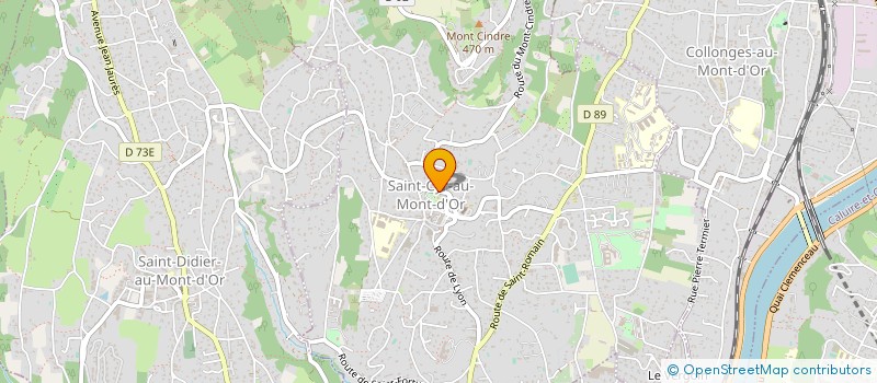 localisation de l'entreprise SOURCE VIVE  SAINT-CYR-AU-MONT-D'OR