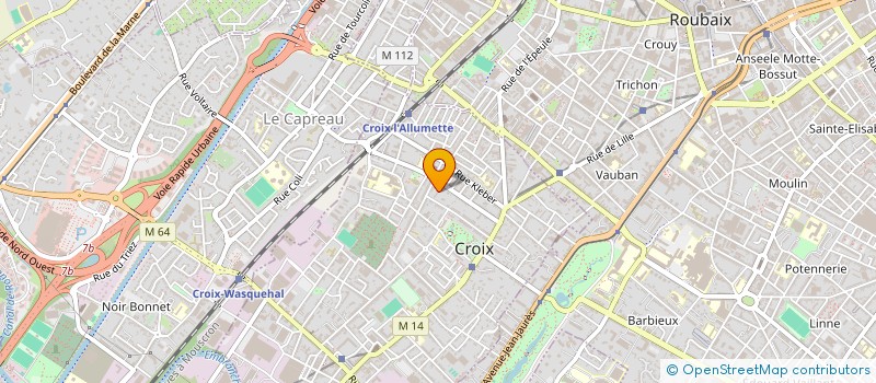 localisation de l'entreprise SOURCECAT à CROIX
