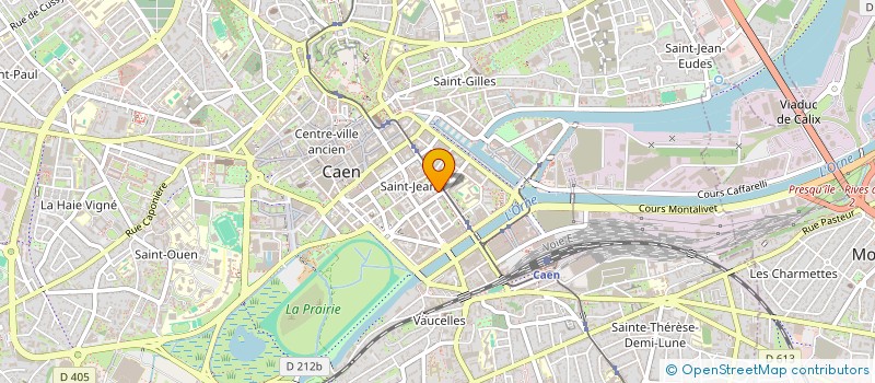 localisation de l'entreprise SOURCES D'EAUX VIVES à CAEN