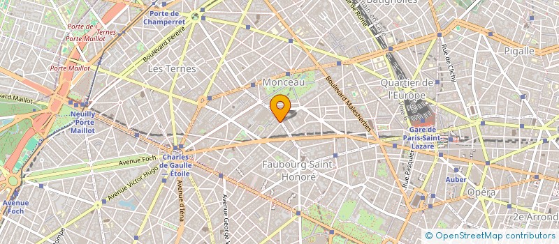 localisation de l'entreprise SOURCES DE VIE  PARIS 8