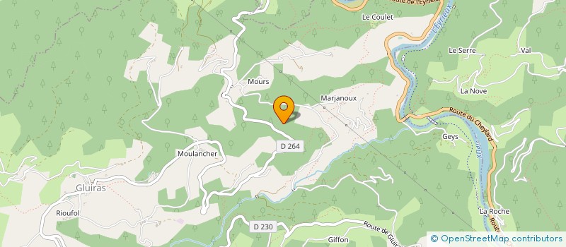 localisation de l'entreprise SOURCES DU VOLCAN à MARCOLS-LES-EAUX