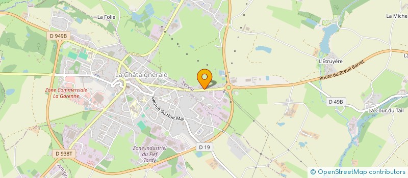 localisation de l'entreprise SOURCES ET SAVEURS à TERVAL