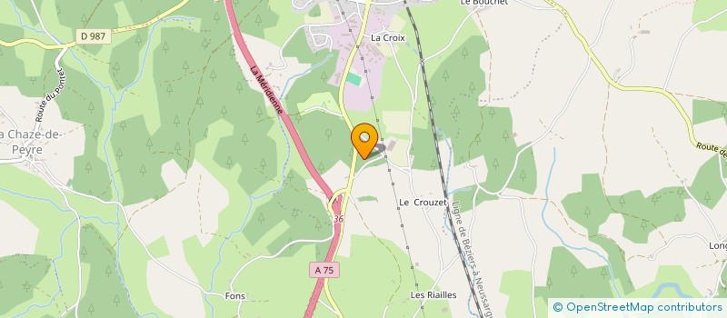 localisation de l'entreprise SOURCES POETIQUES à PEYRE EN AUBRAC