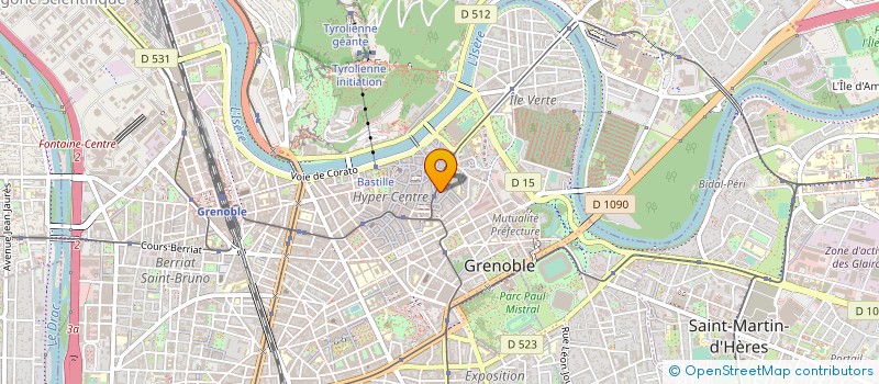 localisation de l'entreprise SOURCES ZEN à GRENOBLE