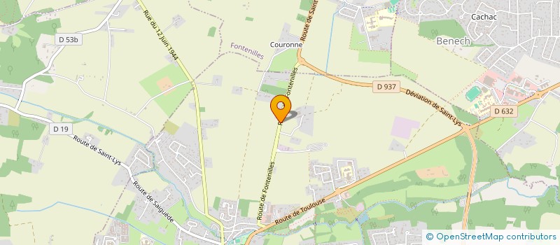 localisation de l'entreprise SOURCIER FORAGE OCCITANIE à SAINT-LYS