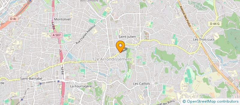 localisation de l'entreprise SOURCILS LOUNGE à MARSEILLE