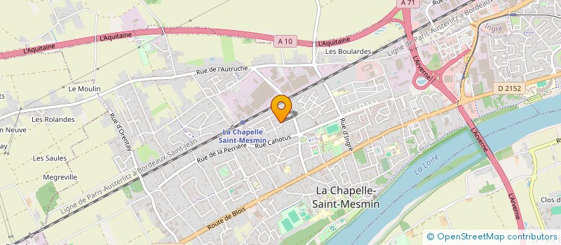 localisation de l'entreprise SOURCING à LA CHAPELLE-SAINT-MESMIN