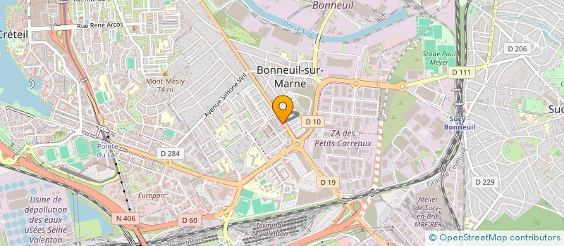 localisation de l'entreprise SOURCING DEVELOPPEMENT  BONNEUIL-SUR-MARNE