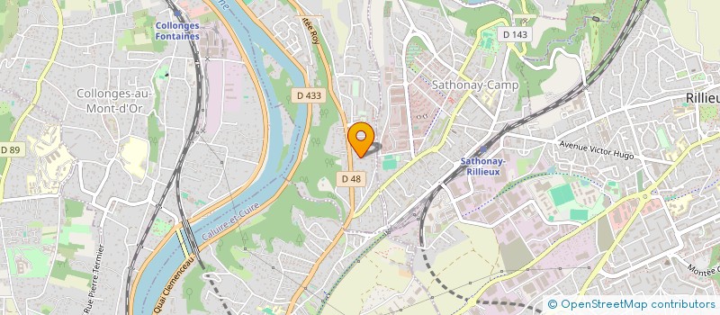 localisation de l'entreprise SOURCING ET DEVELOPPEMENT LYONNAIS  FONTAINES-SUR-SAONE