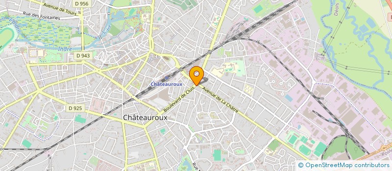localisation de l'entreprise SOURCING RH à CHATEAUROUX