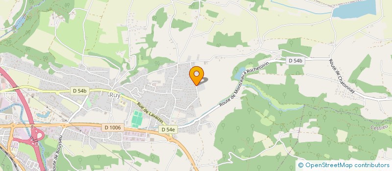 localisation de l'entreprise SOURD IMMOBILIER  RUY-MONTCEAU