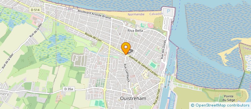 localisation de l'entreprise SOURDEAU à OUISTREHAM