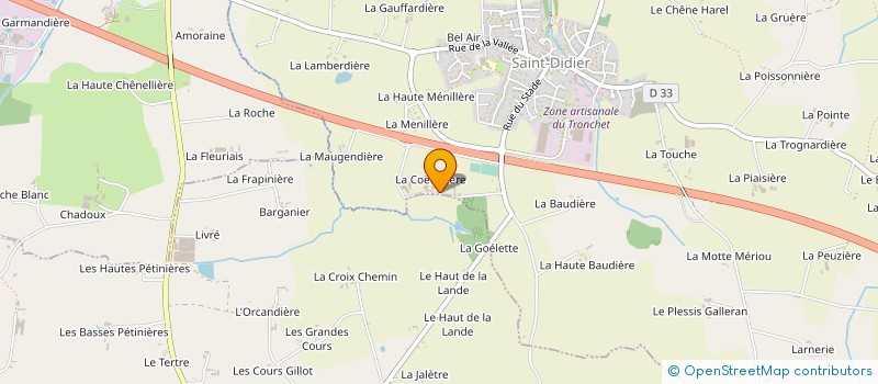 localisation de l'entreprise SOURDRILLE JOSEPH ET REMY à SAINT-DIDIER