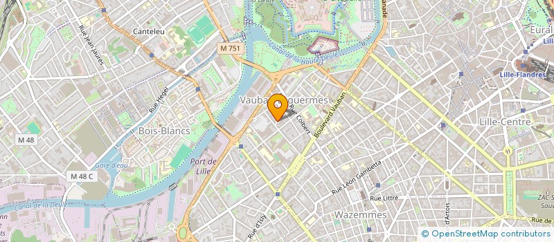 localisation de l'entreprise SOURDS INTERPRETES ENTENDANTS  LILLE