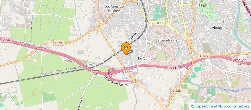 localisation de l'entreprise SOURDSTRIKES DE SALON DE PROVENCE à SALON-DE-PROVENCE
