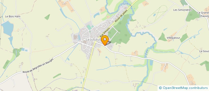 localisation de l'entreprise SOURICE à MONTREVAULT-SUR-EVRE