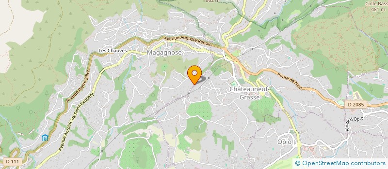 localisation de l'entreprise SOURIDIA à GRASSE
