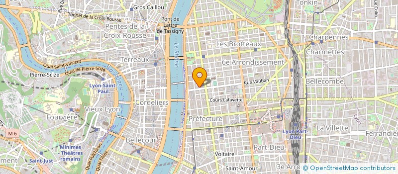 localisation de l'entreprise SOURIEZ VOUS ETES HABILLEE  LYON