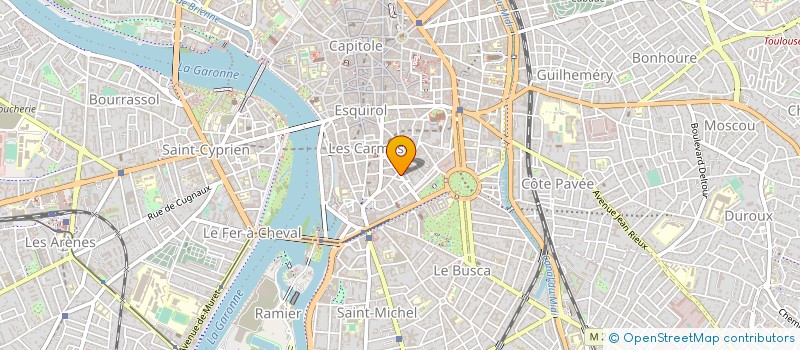 localisation de l'entreprise SOURILLAN INTERNATIONAL à TOULOUSE