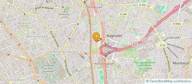 localisation de l'entreprise SOURIRE A L'AUTISME  PARIS