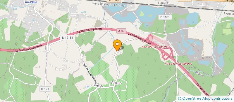 localisation de l'entreprise SOURIRE A LA VIE  GOURS