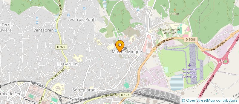 localisation de l'entreprise SOURIRE A TOUS  NIMES