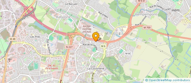 localisation de l'entreprise SOURIRE, AIDE,FRATERNITE A L'INITIATIVE DE LA REUSSITE à VILLENEUVE-D'ASCQ