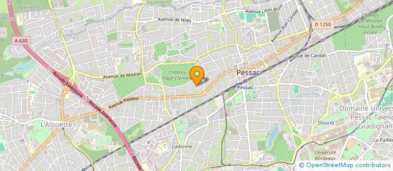 localisation de l'entreprise SOURIRE BRIAND  PESSAC