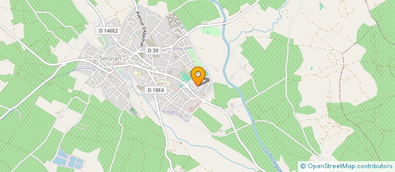 localisation de l'entreprise SOURIRE CHB  SERVIAN