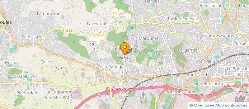 localisation de l'entreprise SOURIRE D'UN DEMUNI à TOULON