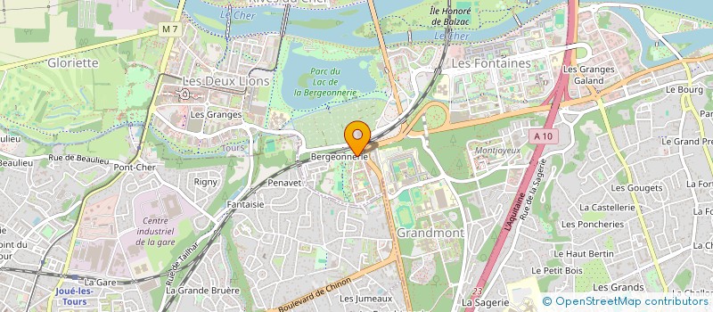 localisation de l'entreprise SOURIRE DU CUR  TOURS