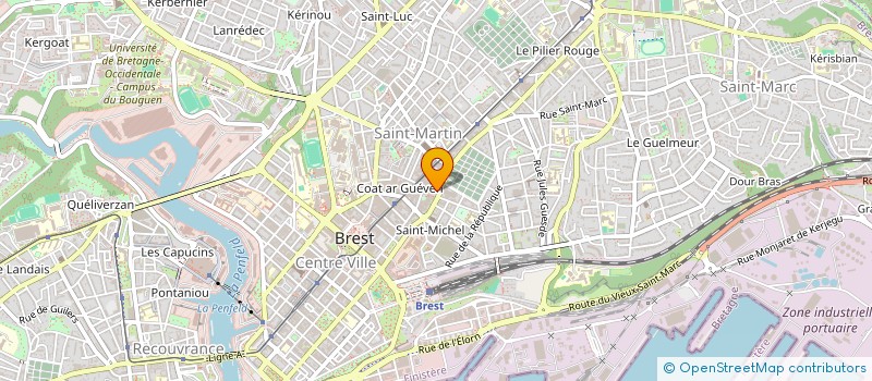 localisation de l'entreprise SOURIRE DU MONDE à BREST