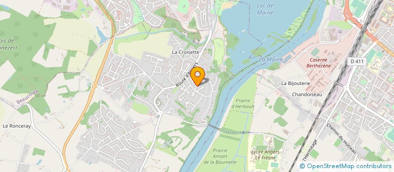 localisation de l'entreprise SOURIRE EN ORPHELINATS à BOUCHEMAINE