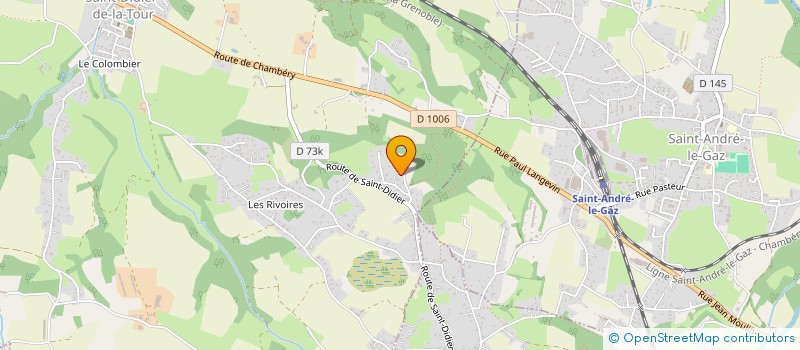 localisation de l'entreprise SOURIRE ENSEMBLE  DIEMOZ