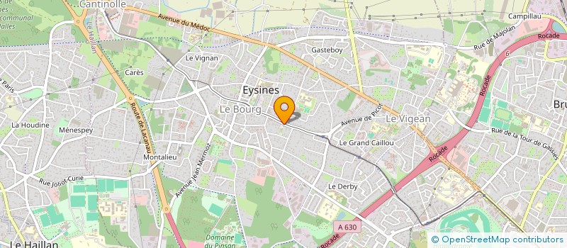 localisation de l'entreprise SOURIRE MIRANA à EYSINES