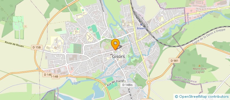 localisation de l'entreprise SOURIRE SANTE GISORS  GISORS