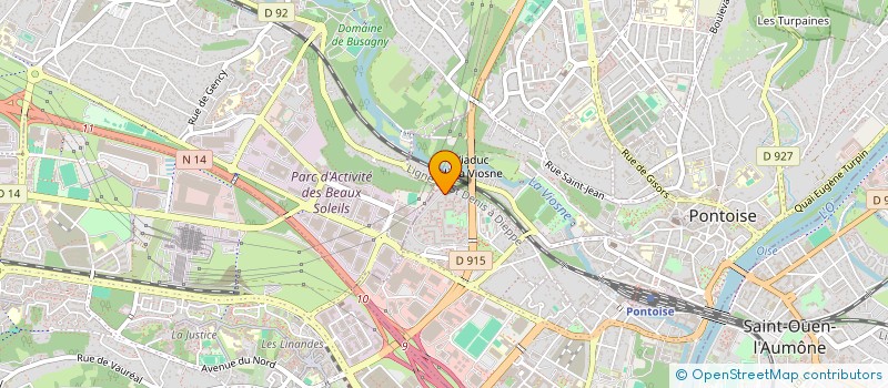 localisation de l'entreprise SOURIRE SOLEIL  PONTOISE