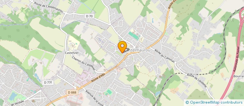 localisation de l'entreprise SOURIRE SOLIDAIRES 31  ST GENIES BELLEVUE