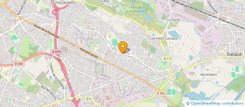 localisation de l'entreprise SOURIRE TRELAZEEN  TRELAZE