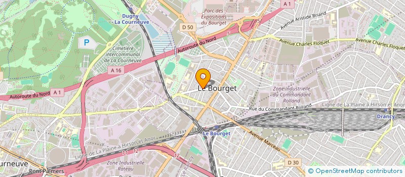 localisation de l'entreprise SOURIRES A DOMICILE à LE BOURGET