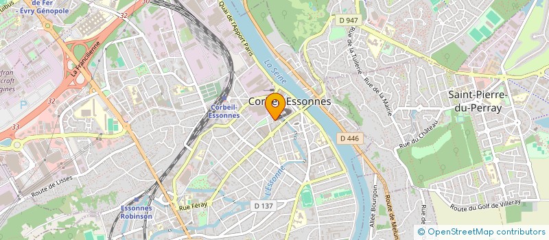 localisation de l'entreprise SOURIRES DE BANLIEUE. à CORBEIL-ESSONNES