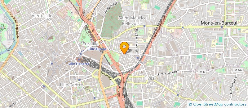 localisation de l'entreprise SOURIRES ENSOLEILLES à LILLE
