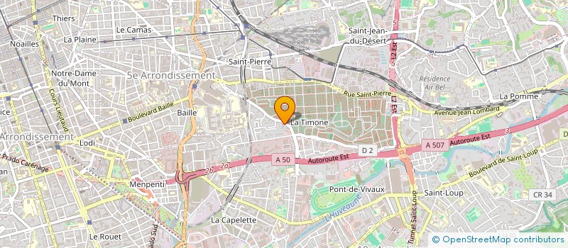 localisation de l'entreprise SOURIRES MASSALIA - AFRICA à MARSEILLE