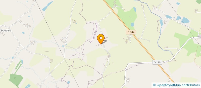 localisation de l'entreprise SOURISSEAU  LA PETITE-BOISSIERE