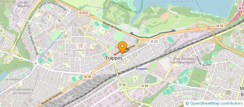 localisation de l'entreprise SOURIYA STORE à TRAPPES